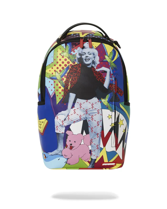 WomenMen MARILYN MONROE POP ART BACKPACK DLXV SPRAYGROUND Backpacks
