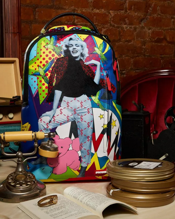 WomenMen MARILYN MONROE POP ART BACKPACK DLXV SPRAYGROUND Backpacks WomenMen MARILYN MONROE POP ART BACKPACK DLXV SPRAYGROUND Backpacks