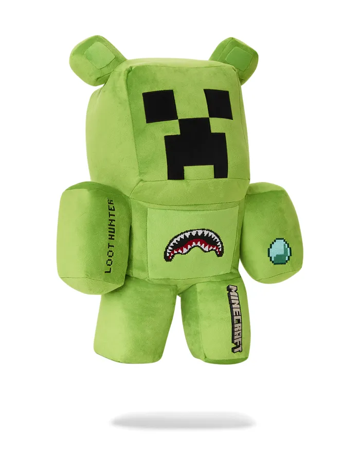 WomenMen MINECRAFT CREEPER MONEYBEAR BACKPACK SPRAYGROUND Teddy Bear Backpacks WomenMen MINECRAFT CREEPER MONEYBEAR BACKPACK SPRAYGROUND Teddy Bear Backpacks