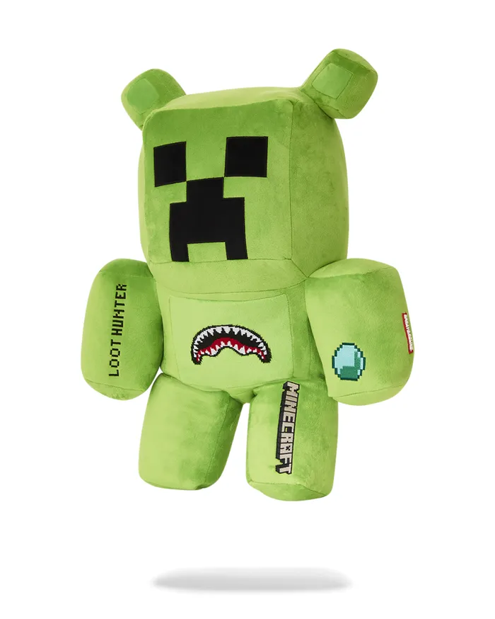 WomenMen MINECRAFT CREEPER MONEYBEAR BACKPACK SPRAYGROUND Teddy Bear Backpacks WomenMen MINECRAFT CREEPER MONEYBEAR BACKPACK SPRAYGROUND Teddy Bear Backpacks