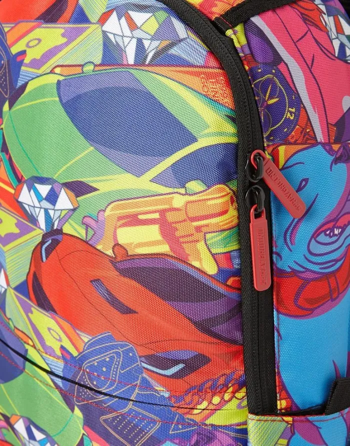 WomenMen MINI MONEY RICHES SPRAYGROUND Mini Backpacks