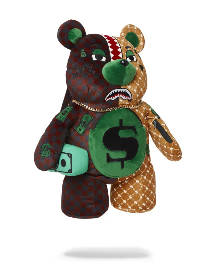 WomenMen MONEY BEAR TEDDYBEAR BACKPACK PARIS VS FLORENCE SPRAYGROUND Teddy Bear Backpacks WomenMen MONEY BEAR TEDDYBEAR BACKPACK PARIS VS FLORENCE SPRAYGROUND Teddy Bear Backpacks