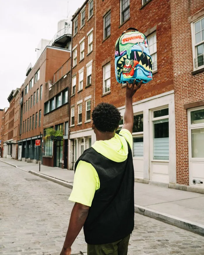 WomenMen MONEY BRAAIINNSS BACKPACK SPRAYGROUND Backpacks