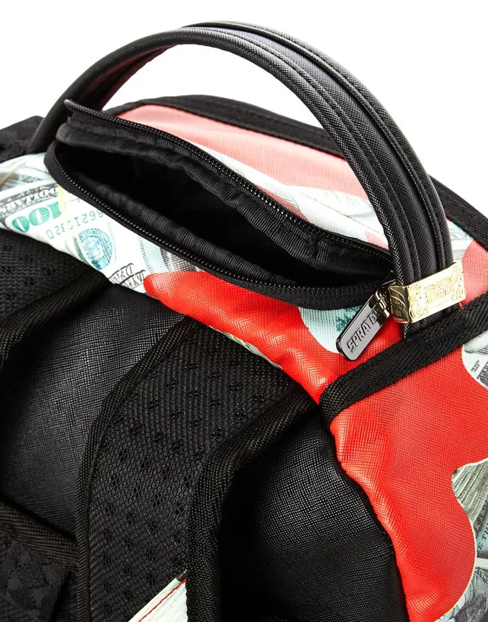 WomenMen MONEY CAMO RED BACKPACK SPRAYGROUND Backpacks WomenMen MONEY CAMO RED BACKPACK SPRAYGROUND Backpacks