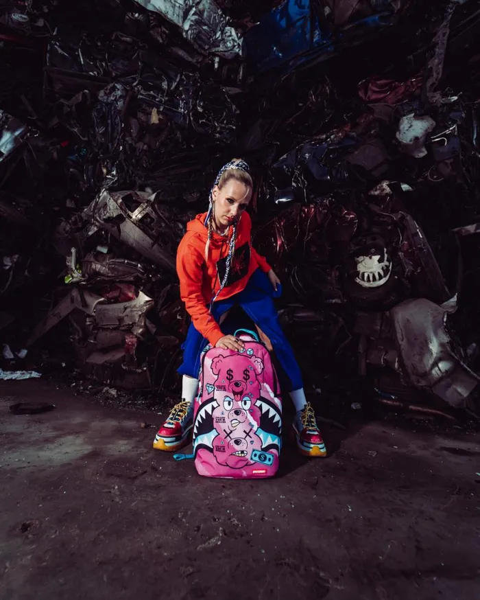 WomenMen MONEYBEAR STACK EM UP BACKPACK SPRAYGROUND Backpacks WomenMen MONEYBEAR STACK EM UP BACKPACK SPRAYGROUND Backpacks