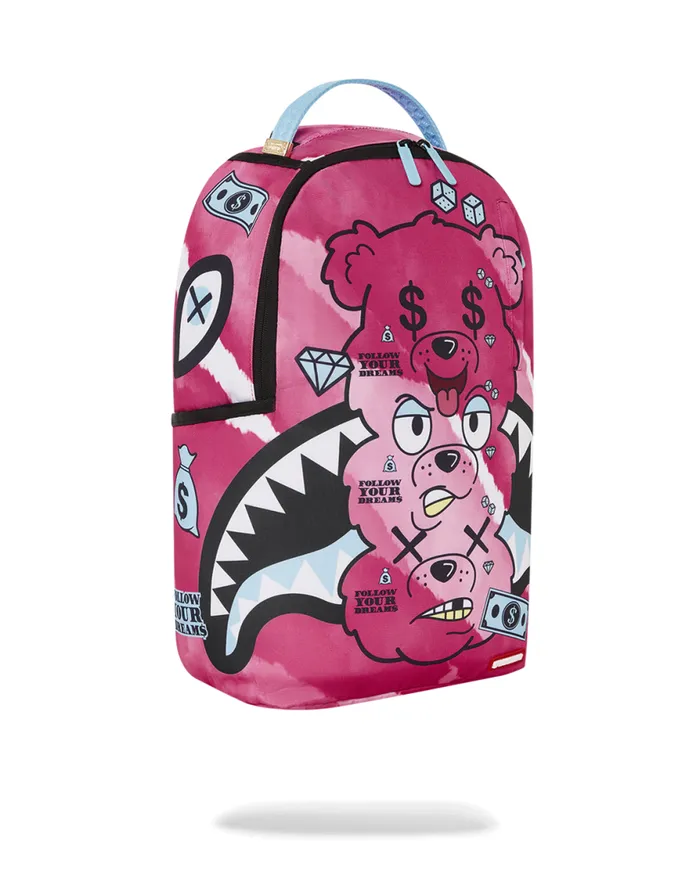 WomenMen MONEYBEAR STACK EM UP BACKPACK SPRAYGROUND Backpacks WomenMen MONEYBEAR STACK EM UP BACKPACK SPRAYGROUND Backpacks