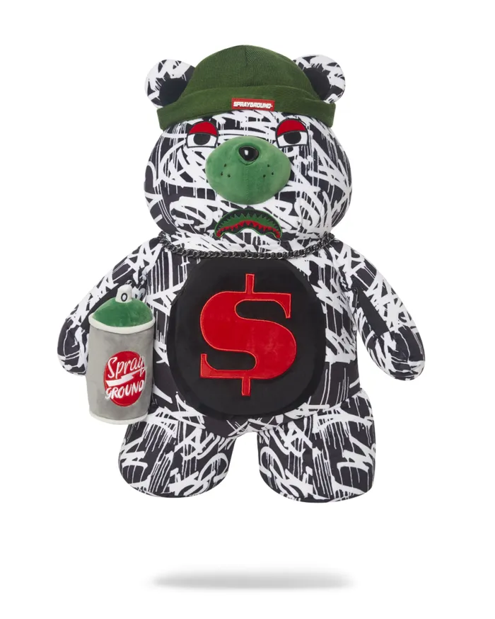 WomenMen NIGHT NIGHT MONEYBEAR TEDDYBEAR BACKPACK SPRAYGROUND Teddy Bear Backpacks