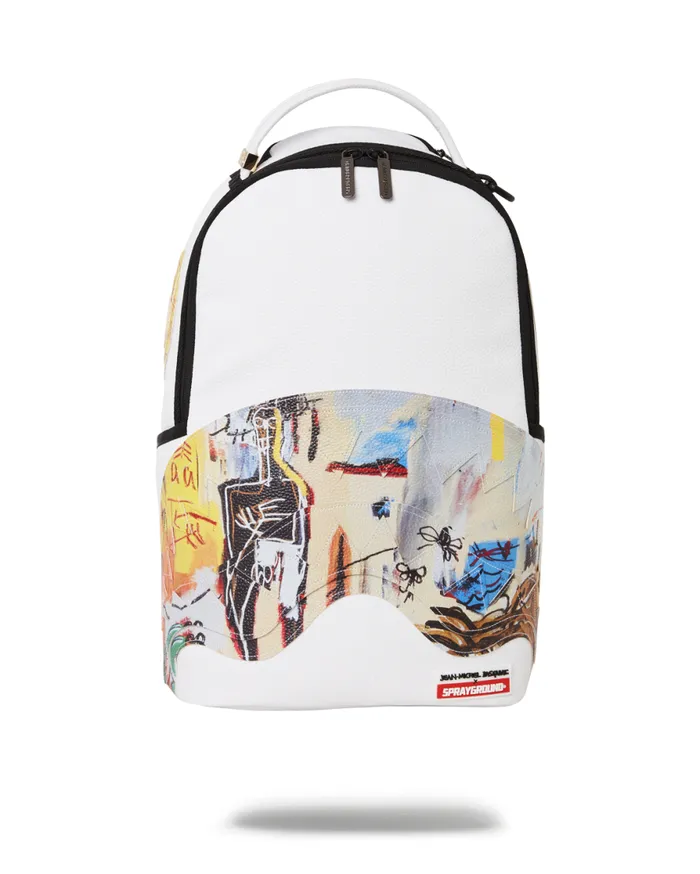 WomenMen OFFICIAL BASQUIAT ACQUE PERICOLOSE 1981 BACKPACK DLXV SPRAYGROUND Backpacks