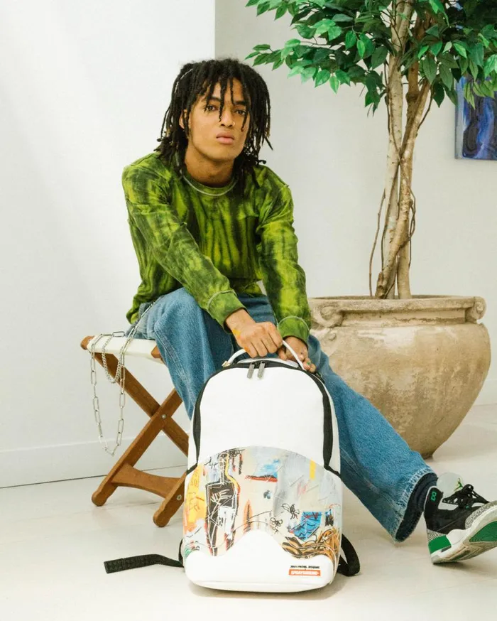 WomenMen OFFICIAL BASQUIAT ACQUE PERICOLOSE 1981 BACKPACK DLXV SPRAYGROUND Backpacks WomenMen OFFICIAL BASQUIAT ACQUE PERICOLOSE 1981 BACKPACK DLXV SPRAYGROUND Backpacks