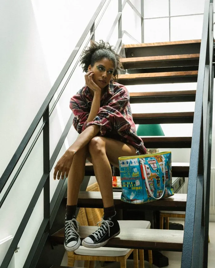 WomenMen OFFICIAL BASQUIAT MITCHELL CREW 1983 TOTE SPRAYGROUND Totes WomenMen OFFICIAL BASQUIAT MITCHELL CREW 1983 TOTE SPRAYGROUND Totes