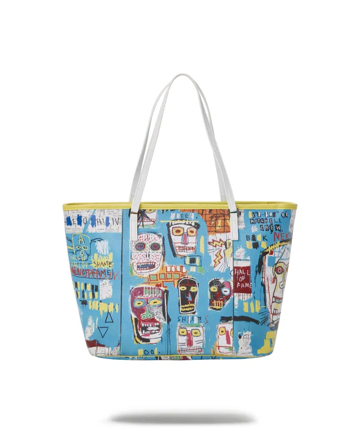 WomenMen OFFICIAL BASQUIAT MITCHELL CREW 1983 TOTE SPRAYGROUND Totes WomenMen OFFICIAL BASQUIAT MITCHELL CREW 1983 TOTE SPRAYGROUND Totes