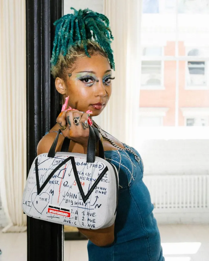 WomenMen OFFICIAL BASQUIAT UNTITLED CHEESE POPCORN 1983 HANDBAG SPRAYGROUND Handbags WomenMen OFFICIAL BASQUIAT UNTITLED CHEESE POPCORN 1983 HANDBAG SPRAYGROUND Handbags