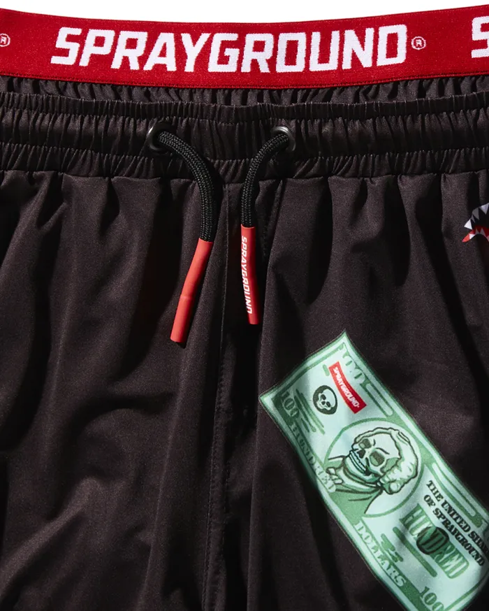 WomenMen PATCH ALLIN CORTO SWIM TRUNKS BLACK SPRAYGROUND Swimwear WomenMen PATCH ALLIN CORTO SWIM TRUNKS BLACK SPRAYGROUND Swimwear
