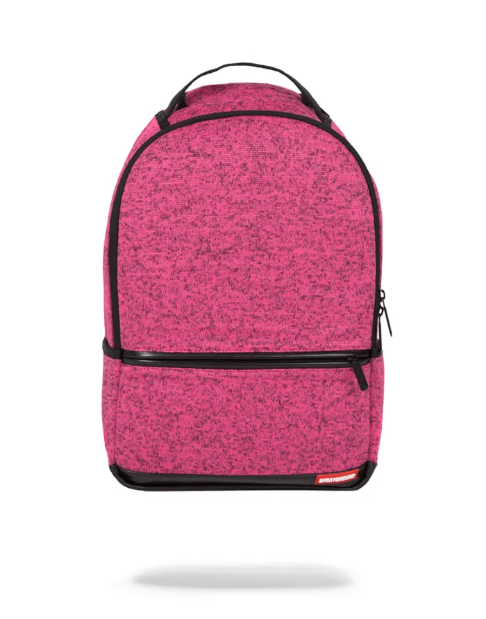 WomenMen PINK KNIT SPRAYGROUND Backpacks