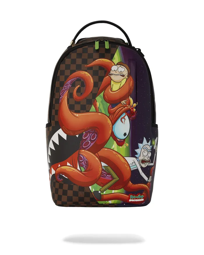 WomenMen RICK AND MORTY STUCK IN A PICKLE SPRAYGROUND Backpacks