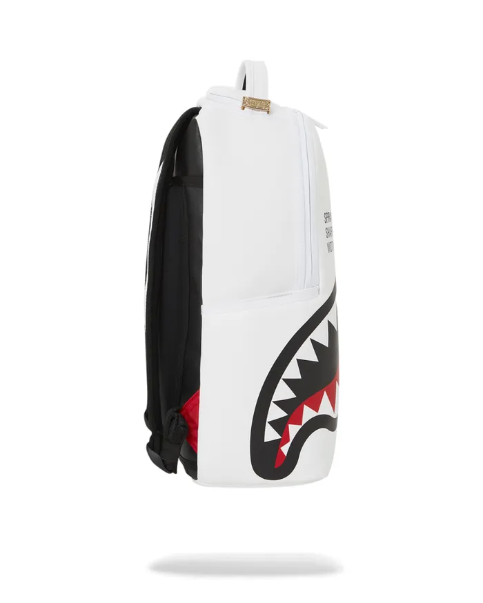 WomenMen SHARK CENTRAL WHT BACKPACK DLXV SPRAYGROUND Backpacks WomenMen SHARK CENTRAL WHT BACKPACK DLXV SPRAYGROUND Backpacks