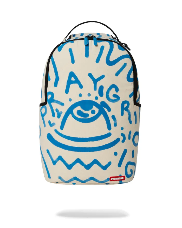 WomenMen SHEREEN JENKINS CANVAS BACKPACK 1 Of 18 CUT FROM LARGE CANVAS ART SPRAYGROUND Backpacks
