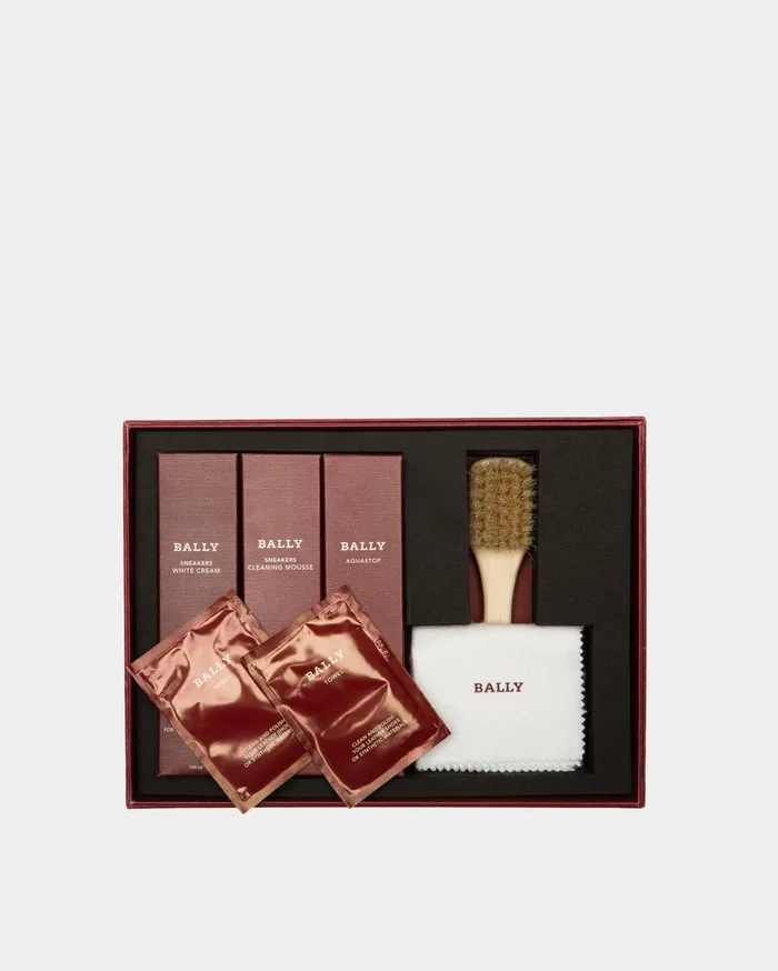 WomenMen Shoe Care Kit Gift Box In Bally Red Bally Shoe Care