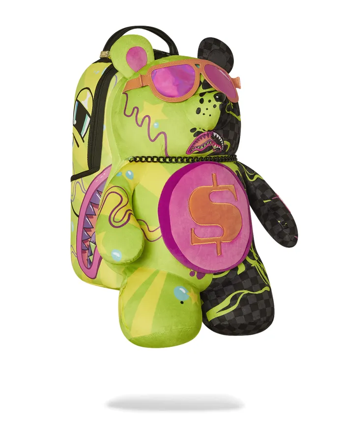 WomenMen SLIME DIME MONEYBEAR TEDDYBEAR ON BACKPACK SPRAYGROUND Backpacks WomenMen SLIME DIME MONEYBEAR TEDDYBEAR ON BACKPACK SPRAYGROUND Backpacks