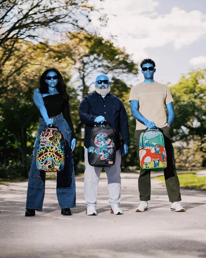 WomenMen SMURFS MUSHROOM VILLAGE BACKPACK SPRAYGROUND Backpacks WomenMen SMURFS MUSHROOM VILLAGE BACKPACK SPRAYGROUND Backpacks