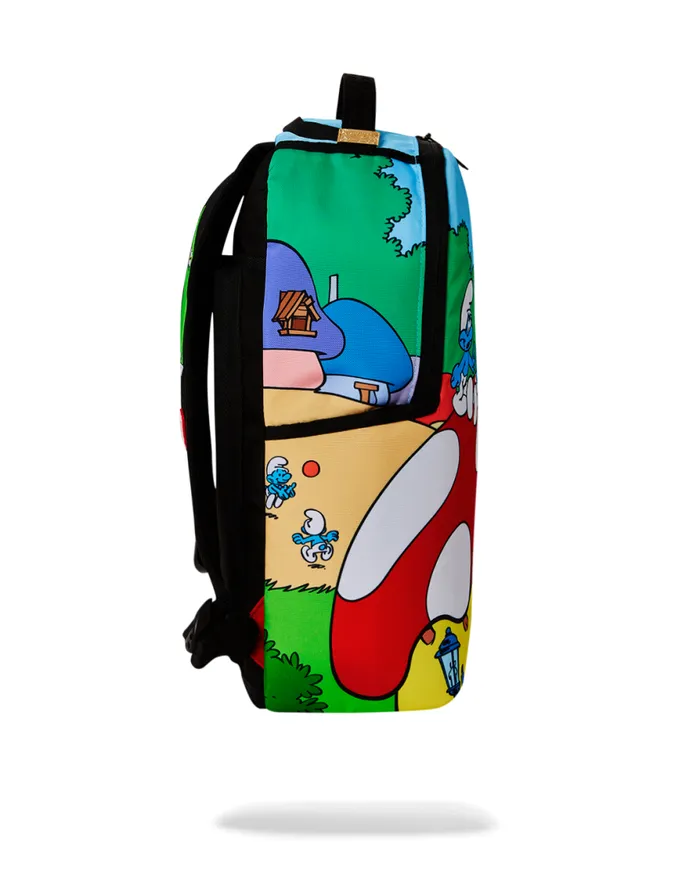 WomenMen SMURFS MUSHROOM VILLAGE BACKPACK SPRAYGROUND Backpacks WomenMen SMURFS MUSHROOM VILLAGE BACKPACK SPRAYGROUND Backpacks