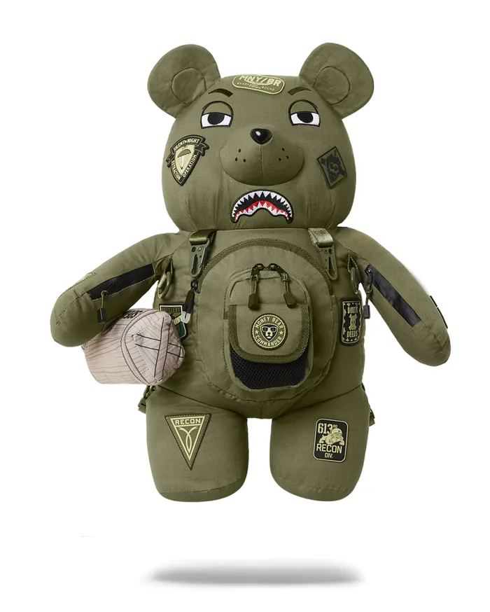 WomenMen SPECIAL OPS FULL THROTTLE MONEYBEAR TEDDYBEAR BACKPACK SPRAYGROUND Backpacks