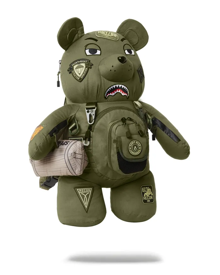 WomenMen SPECIAL OPS FULL THROTTLE MONEYBEAR TEDDYBEAR BACKPACK SPRAYGROUND Backpacks WomenMen SPECIAL OPS FULL THROTTLE MONEYBEAR TEDDYBEAR BACKPACK SPRAYGROUND Backpacks
