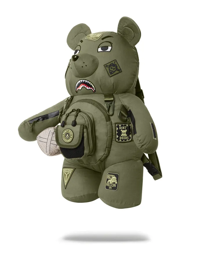 WomenMen SPECIAL OPS FULL THROTTLE MONEYBEAR TEDDYBEAR BACKPACK SPRAYGROUND Backpacks WomenMen SPECIAL OPS FULL THROTTLE MONEYBEAR TEDDYBEAR BACKPACK SPRAYGROUND Backpacks