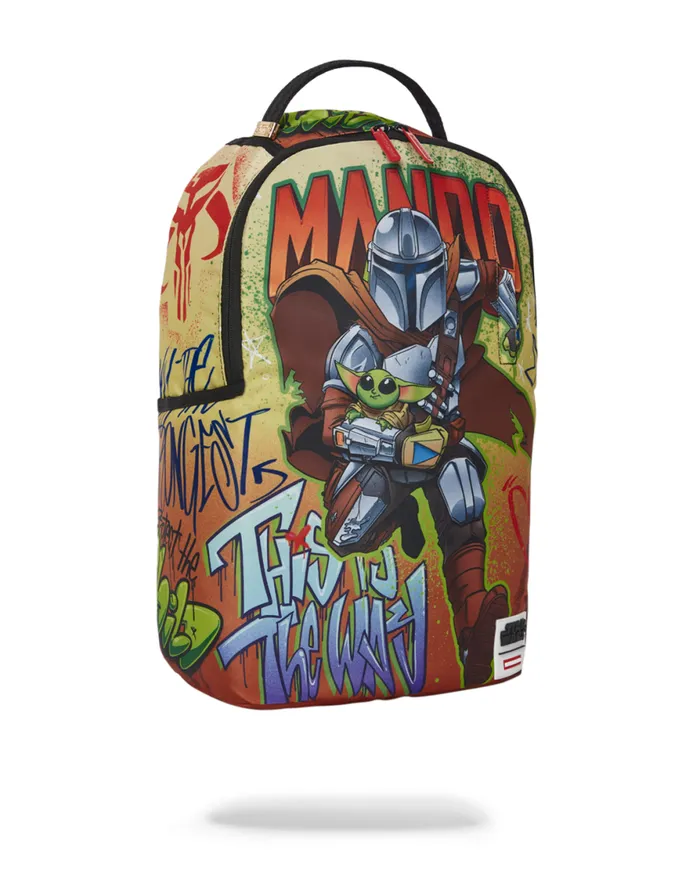 WomenMen STAR WARS MANDO ON THE RUN BACKPACK DLXR SPRAYGROUND Backpacks WomenMen STAR WARS MANDO ON THE RUN BACKPACK DLXR SPRAYGROUND Backpacks