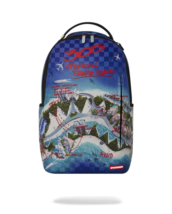 WomenMen THE 305 SHARK ISLAND BANK HEIST BACKPACK SPRAYGROUND Backpacks