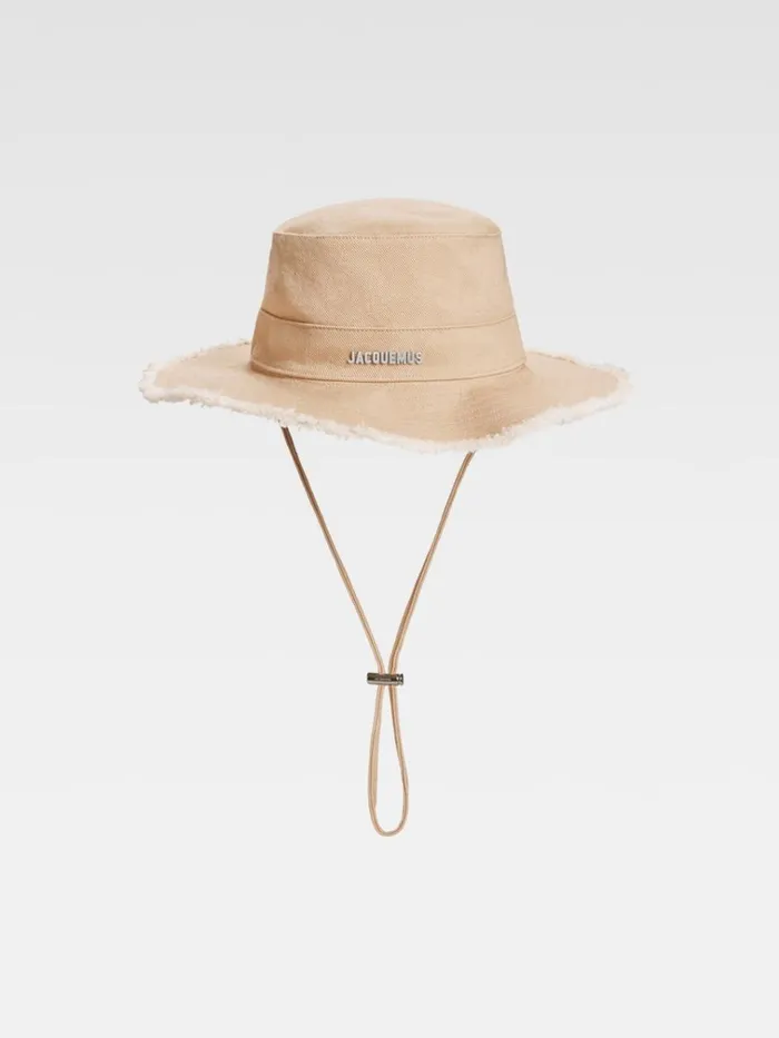 WomenMen The Artichaut Bucket Hat Beige JACQUEMUS Hats