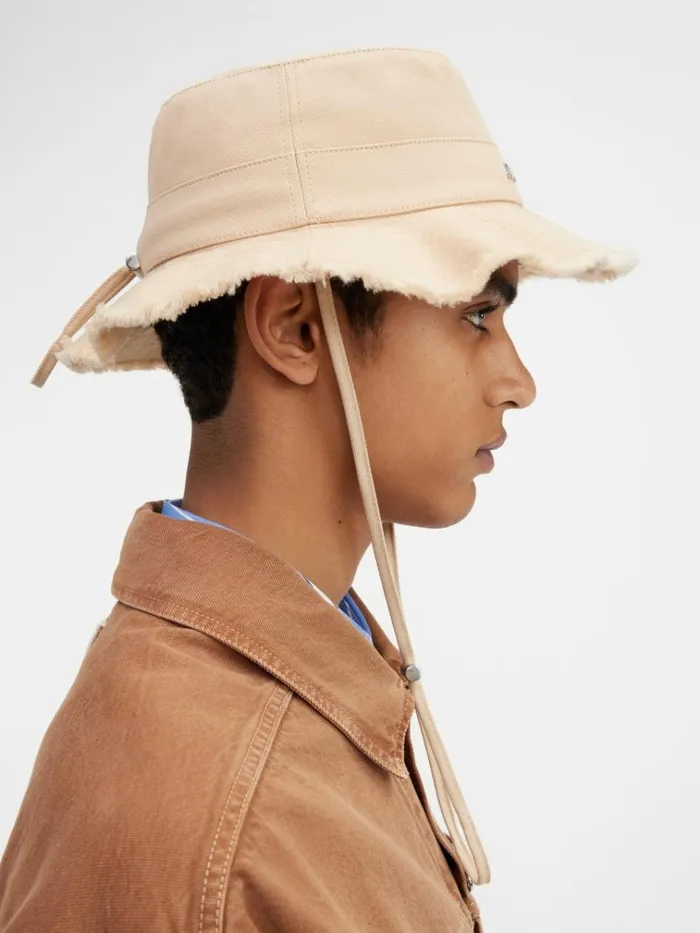 WomenMen The Artichaut Bucket Hat Beige JACQUEMUS Hats WomenMen The Artichaut Bucket Hat Beige JACQUEMUS Hats