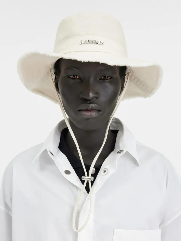 WomenMen The Artichaut Bucket Hat Offwhite JACQUEMUS Hats WomenMen The Artichaut Bucket Hat Offwhite JACQUEMUS Hats