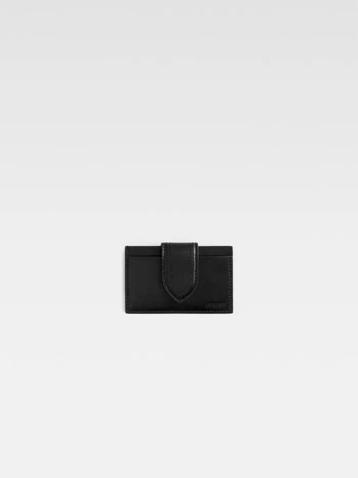 WomenMen The Bambino Cardholder Black JACQUEMUS Small Leather Goods