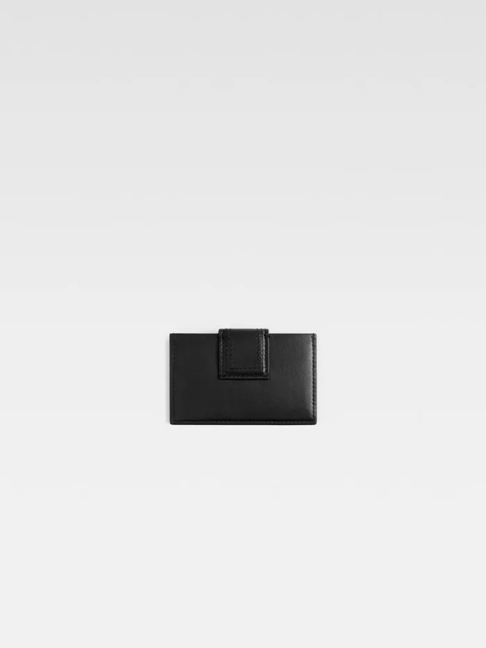 WomenMen The Bambino Cardholder Black JACQUEMUS Small Leather Goods WomenMen The Bambino Cardholder Black JACQUEMUS Small Leather Goods