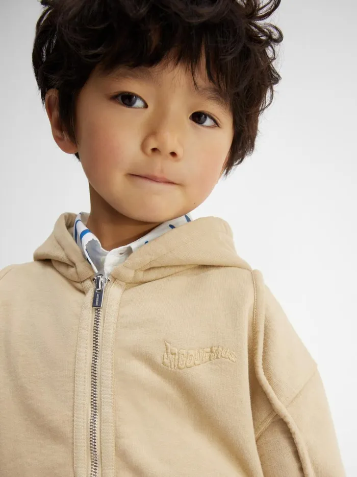 WomenMen The Camargue Kids039 Zipped Sweatshirt Dark Beige JACQUEMUS Tops WomenMen The Camargue Kids039 Zipped Sweatshirt Dark Beige JACQUEMUS Tops