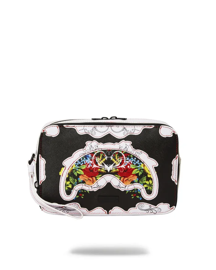 WomenMen THE FLORAL CUT TOILETRY BAG SPRAYGROUND Toiletries Aka Money Bags