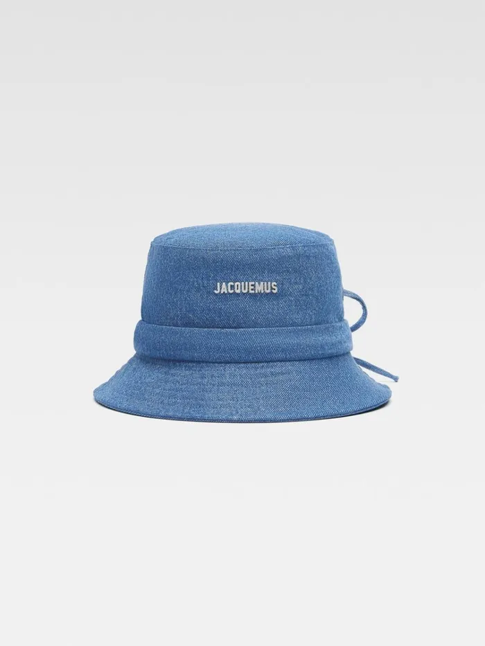 WomenMen The Gadjo Bucket Hat Blue JACQUEMUS Hats