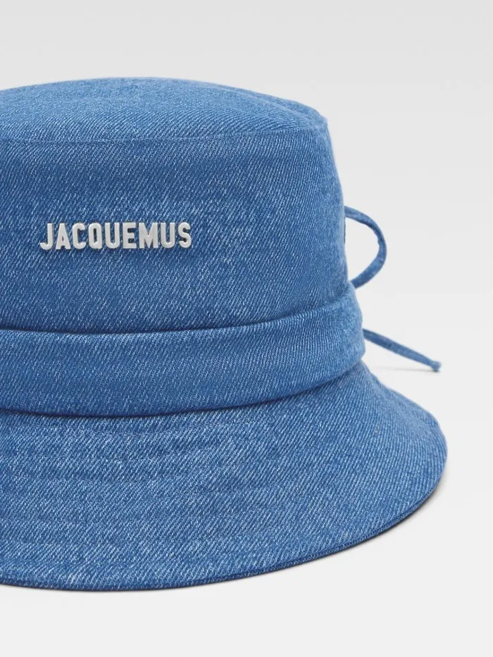 WomenMen The Gadjo Bucket Hat Blue JACQUEMUS Hats WomenMen The Gadjo Bucket Hat Blue JACQUEMUS Hats