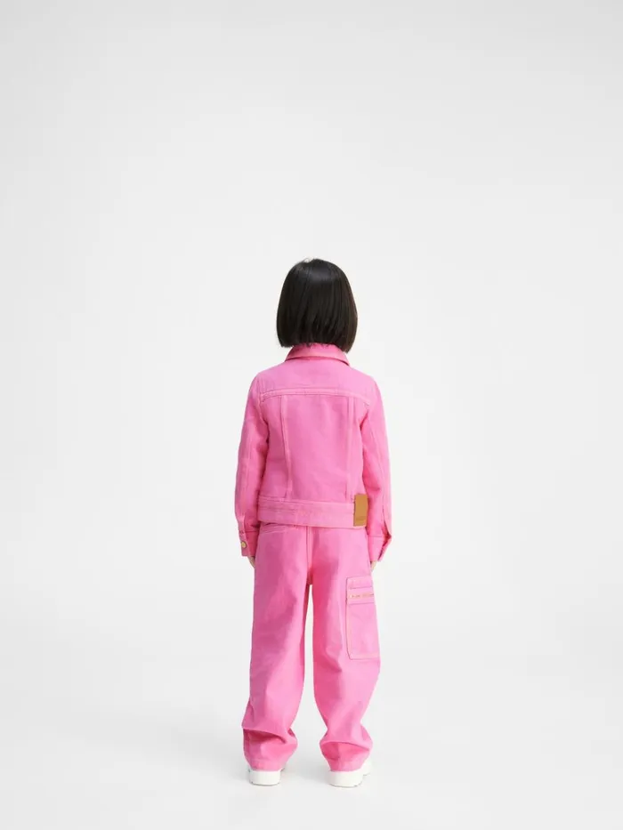 WomenMen The Kids039 DeNmes Denim Jacket Pink JACQUEMUS Tops WomenMen The Kids039 DeNmes Denim Jacket Pink JACQUEMUS Tops