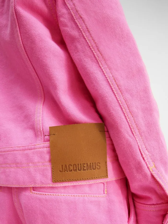 WomenMen The Kids039 DeNmes Denim Jacket Pink JACQUEMUS Tops WomenMen The Kids039 DeNmes Denim Jacket Pink JACQUEMUS Tops