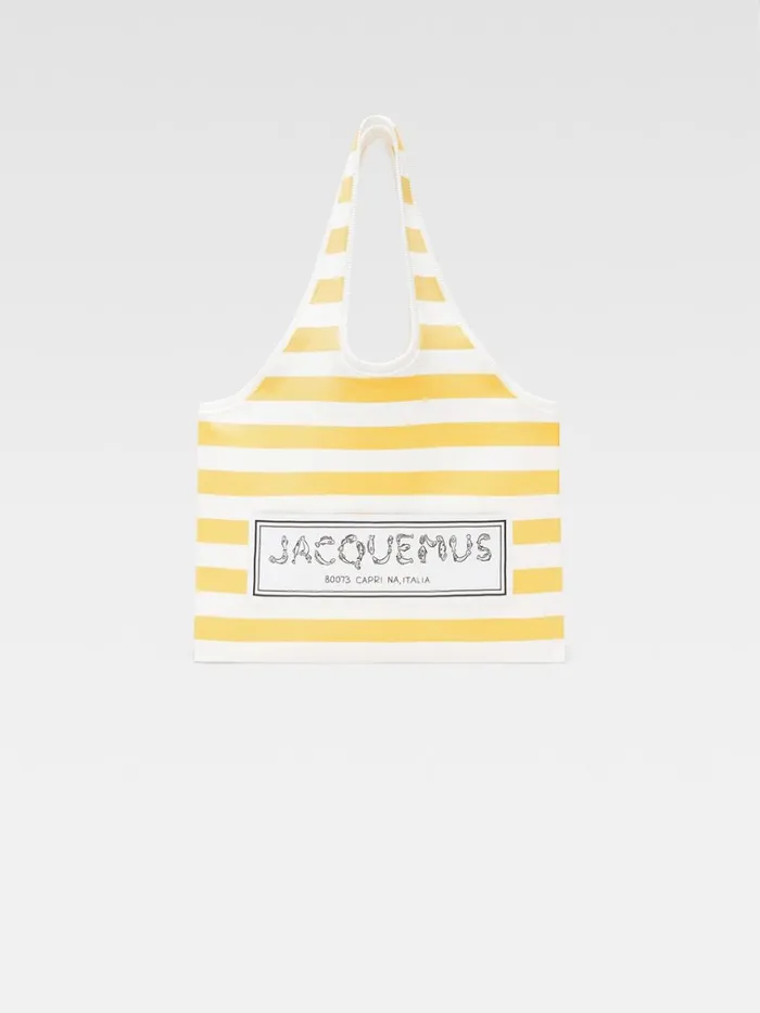 WomenMen The Marcel Bag Multiyellow JACQUEMUS Baskets and Totebags