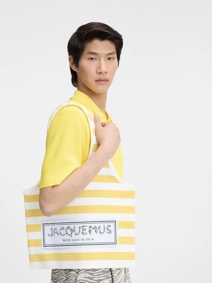 WomenMen The Marcel Bag Multiyellow JACQUEMUS Baskets and Totebags WomenMen The Marcel Bag Multiyellow JACQUEMUS Baskets and Totebags