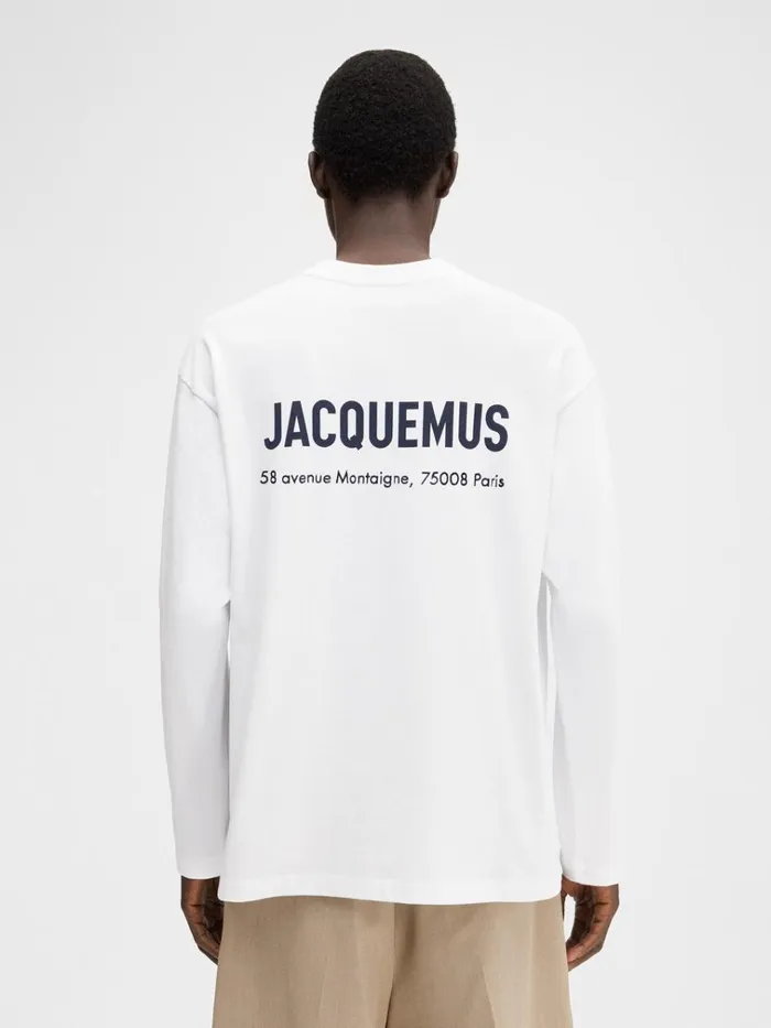 WomenMen The Montaigne Tshirt Montaigne White JACQUEMUS Tshirts WomenMen The Montaigne Tshirt Montaigne White JACQUEMUS Tshirts