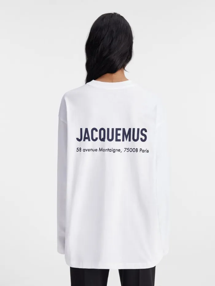 WomenMen The Montaigne Tshirt Montaigne White JACQUEMUS Tshirts WomenMen The Montaigne Tshirt Montaigne White JACQUEMUS Tshirts