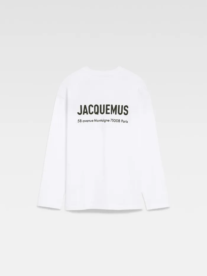 WomenMen The Montaigne Tshirt Montaigne White JACQUEMUS Tshirts WomenMen The Montaigne Tshirt Montaigne White JACQUEMUS Tshirts