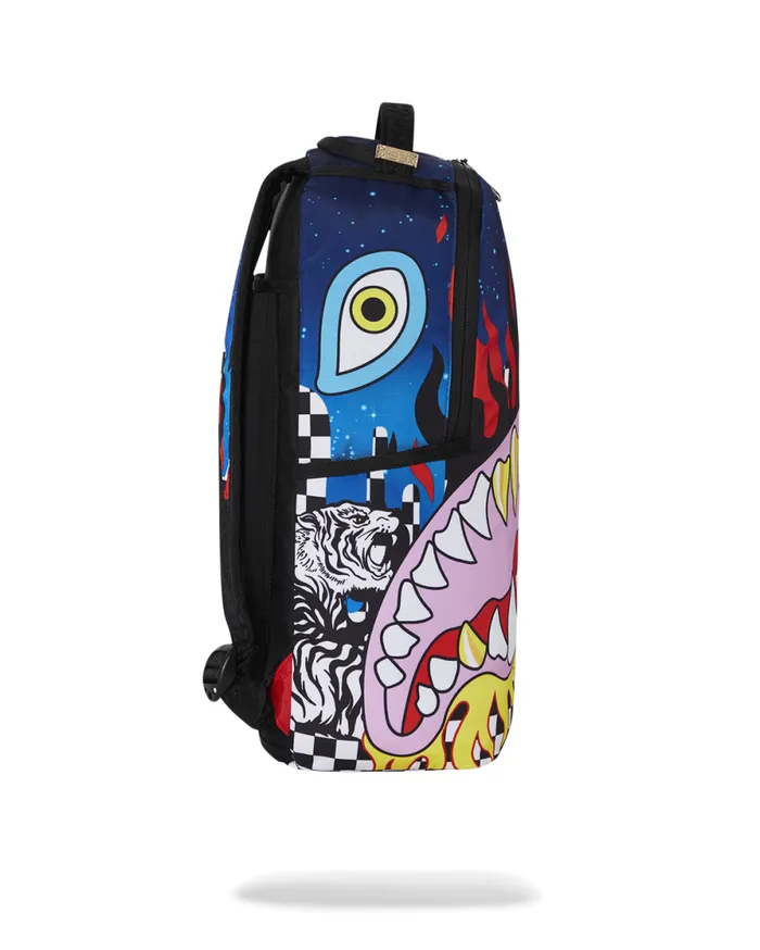 WomenMen TURNIN AND BURNIN DLXSR BACKPACK SPRAYGROUND Backpacks WomenMen TURNIN AND BURNIN DLXSR BACKPACK SPRAYGROUND Backpacks