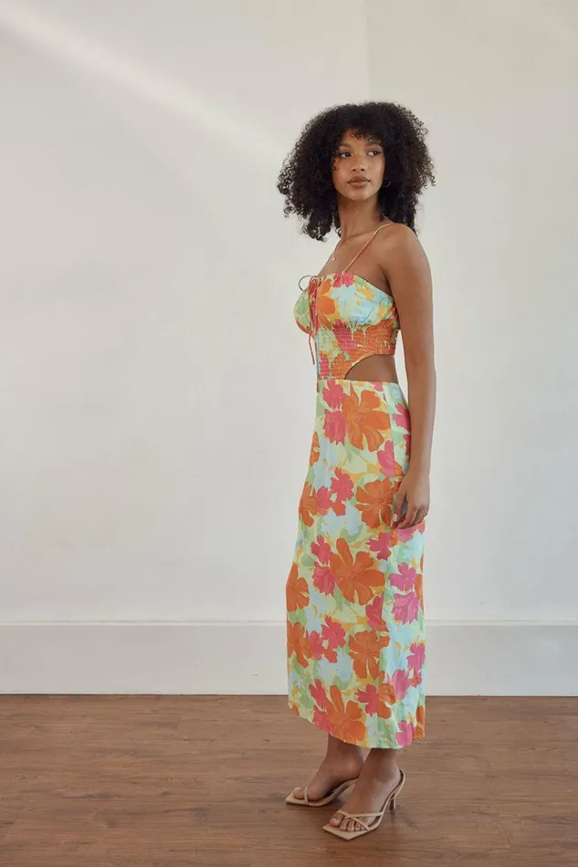Women Midi SABO SKIRT Adelina Midi Dress Women Midi SABO SKIRT Adelina Midi Dress