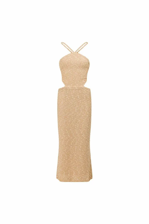 Women Midi SABO SKIRT Backless Amada Dress 8211 Tan Women Midi SABO SKIRT Backless Amada Dress 8211 Tan