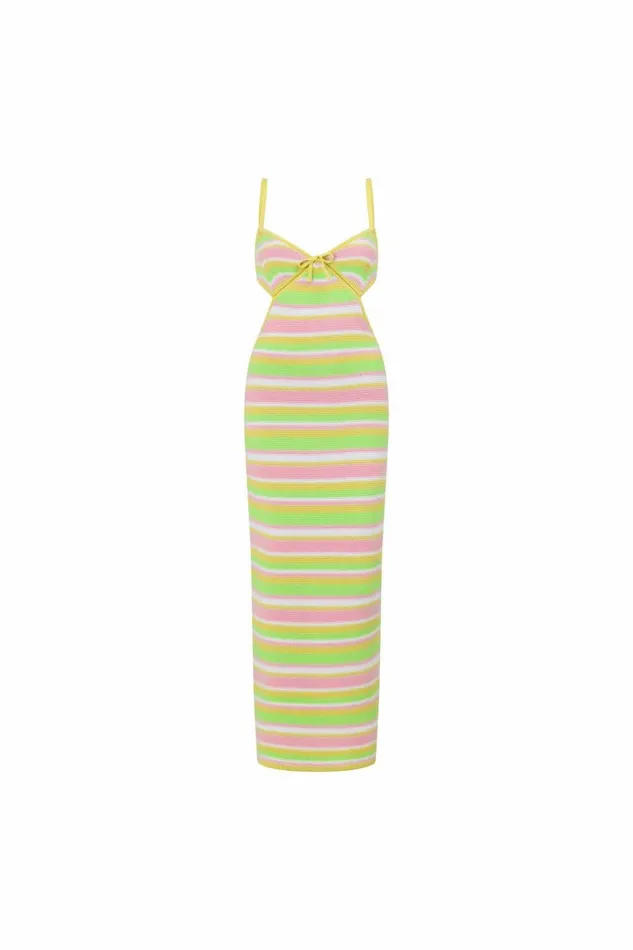 Women Midi SABO SKIRT Backless Zani Dress